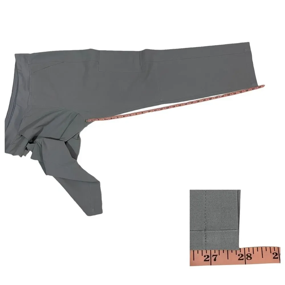 Figs Men's Axim Cargo Scrub Pants - Gray - Small
